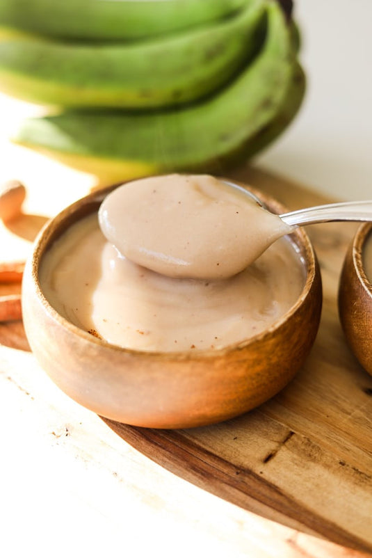 Homemade Banana Powder Porridge Recipe for Babies & Adults