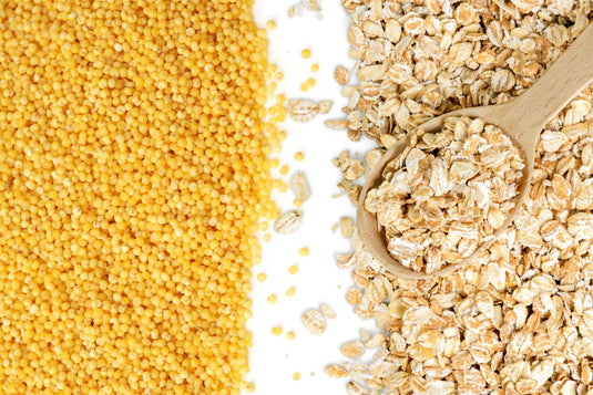 millet vs oats