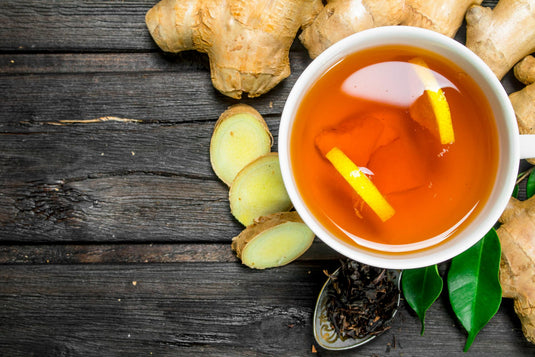 Spicy Ginger Powder Tea Recipe for Immunity & Digestion