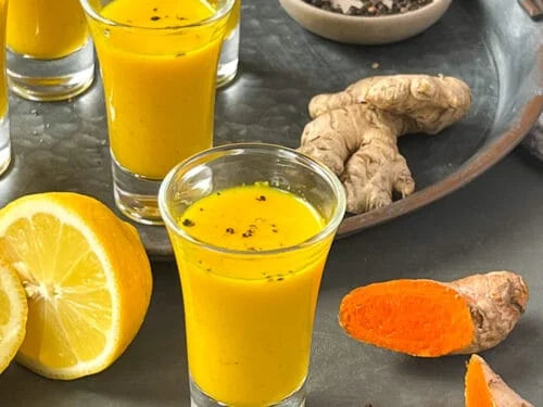 5-Min Lakadong Turmeric & Ginger Shot Recipe for Immunity Boost