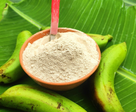 raw kerela banana powder