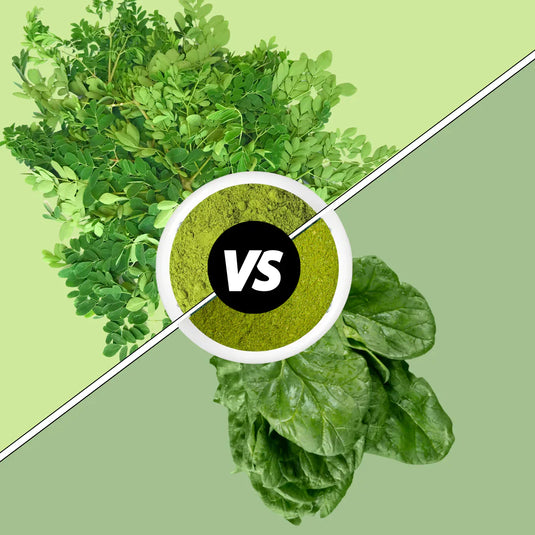moringa vs spinach powder