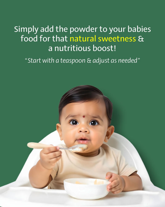 how to use raw banana powder