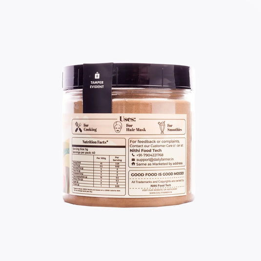 Amla Powder Back