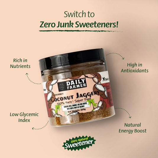 Coconut Palm Sugar- Natural Sweetener | Sugar Alternative