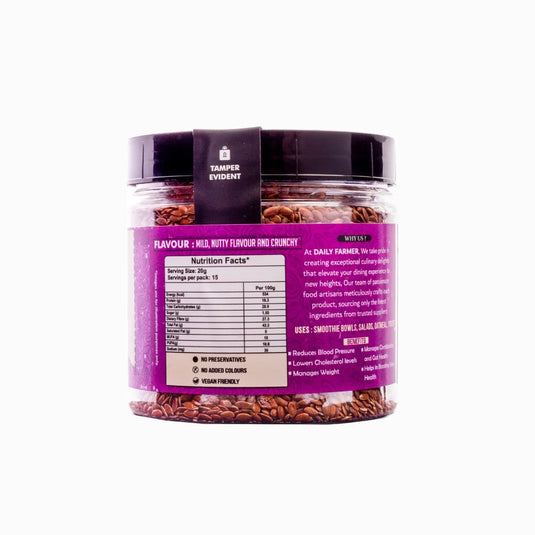 flax seeds back