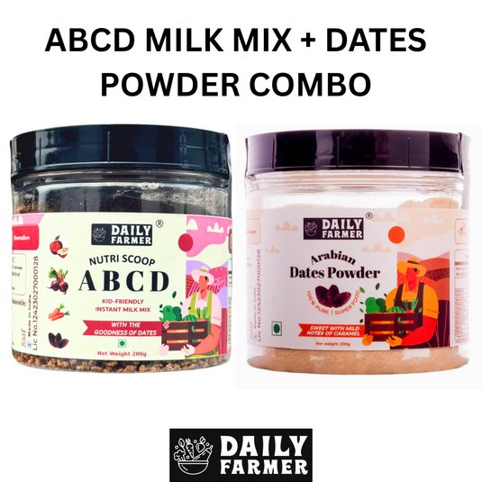 Dates Powder + ABCD Nutri Scoop Combo – A Natural Nutrition Powerhouse for Kids