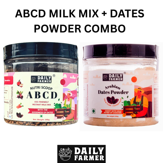 Little Champs Combo- Dates powder + ABCD Nutriscoop