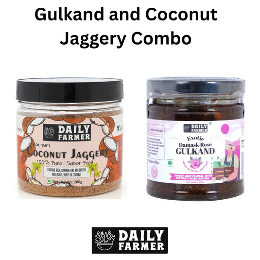 Gulkand and Coconut Jaggery combo- For PCOD/ Weight Loss