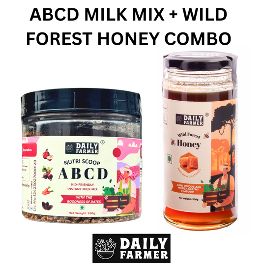 ABCD Nutri Scoop + Wild Forest Honey Combo for kids