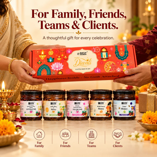 Daily Farmer Diwali Gift Hamper – A Little Box of Joy
