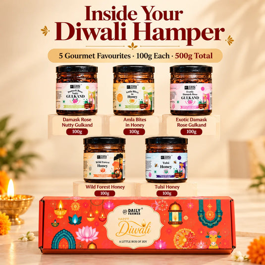 Daily Farmer Diwali Gift Hamper – A Little Box of Joy