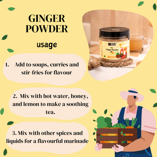 Ginger Powder Uses