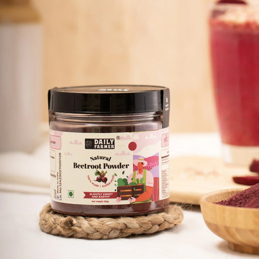 Beetroot powder front
