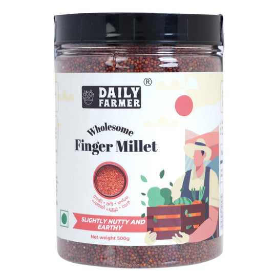 Wholesome Millets Combo 2.5kg (Pack of 5) Little 500g, Kodo 500g, Foxtail 500g, Finger 500g and Pearl 500g