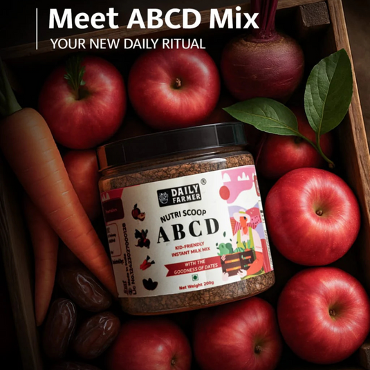 ABCD Nutri Scoop- Milk mix for Kids with Apple, Beetroot, Carrot and Dates | ABC Malt for Kids | Natural & Preservative-Free