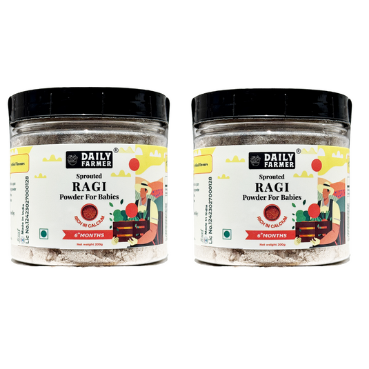 Sprouted Ragi Powder for Babies – Best First Solid Food with high Calcium