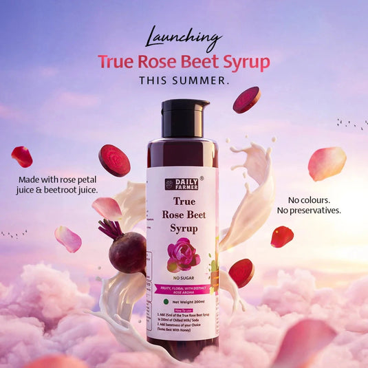Beat the Heat Combo – True Rose Beet Syrup + Gulkand 200g