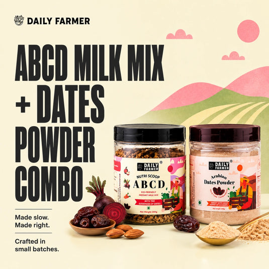 Little Champs Combo- Dates powder + ABCD Nutriscoop