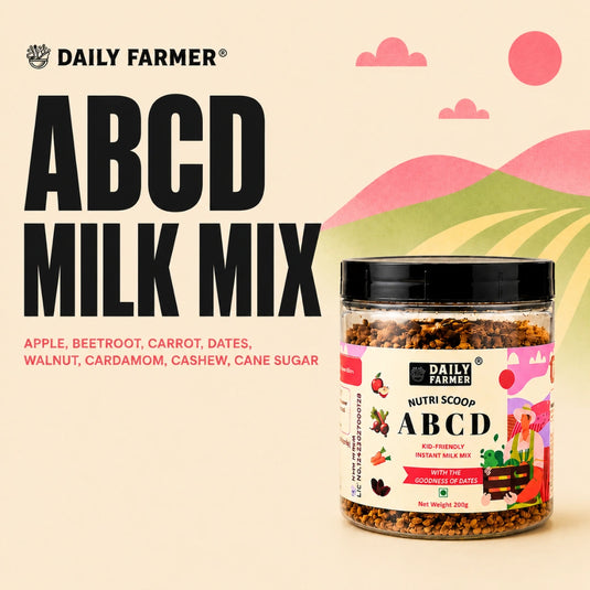 ABCD Nutri Scoop- Milk mix for Kids with Apple, Beetroot, Carrot and Dates | ABC Malt for Kids | Natural & Preservative-Free