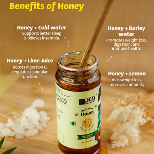 Wild Forest Honey | Raw Honey From Honey Comb