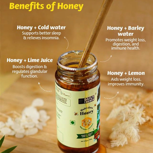 Tulsi Honey | Raw Honey from Honey Comb | 100% Natural