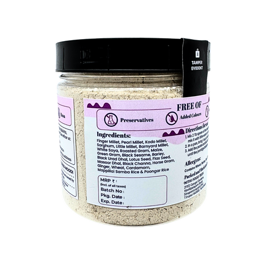 Multigrain Health Mix + Dates Powder Combo – Your Daily Dose of Strength and Sweetness!