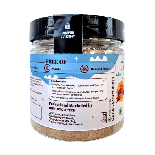 Choco Millet Pancake Mix for Babies (1+ Years) 200g | Instant Healthy Breakfast