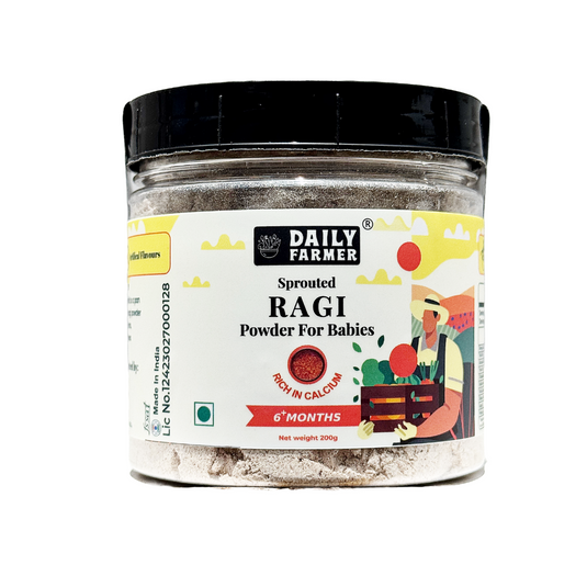 Sprouted Ragi Powder for Babies – Best First Solid Food with high Calcium