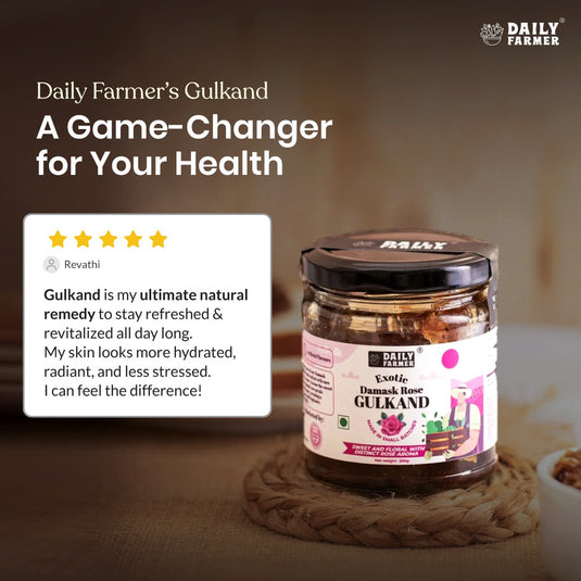 Exotic Damask Rose Gulkand and Nutty Gulkand Combo