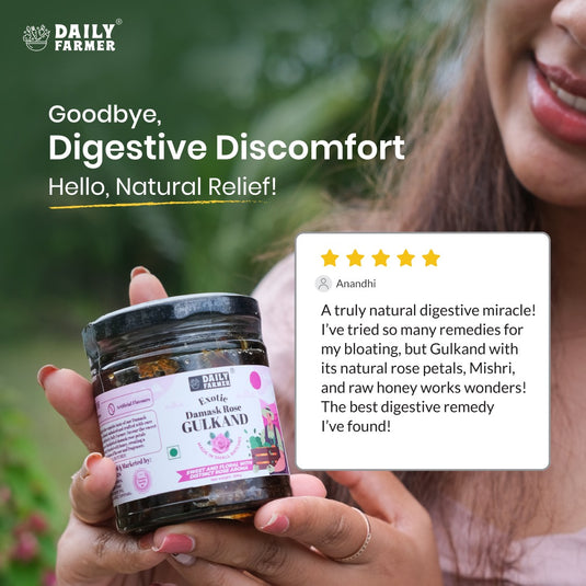 Damask Rose Nutty Gulkand (Dry Fruits Gulkand)– for PCOD, Digestion, and Hormonal Balance