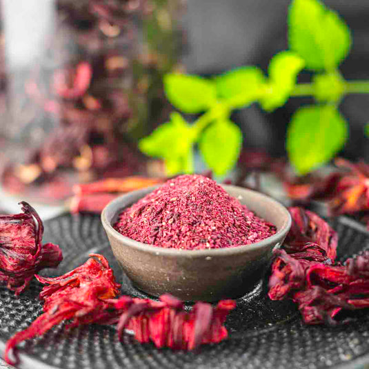 hibiscus flower powder