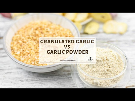 garlic powder vs garlic flakes 