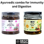 Daily Detox & Cool Combo- Rose Gulkand & Amla Bites in Honey