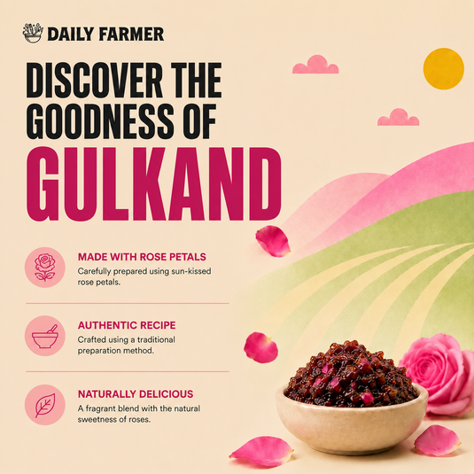 Exotic Damask Rose Gulkand 1 Kg- Helps to Cool Body