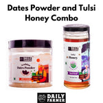 Dates powder and Tulsi Honey Combo
