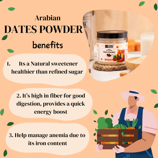 Seedless Arabian Dates Powder