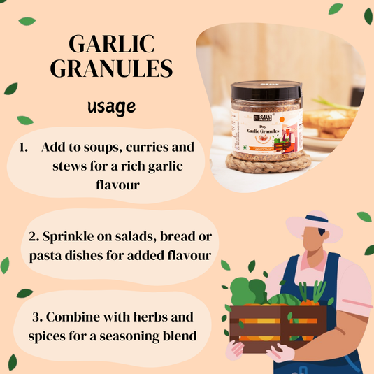 Dry Garlic Granules