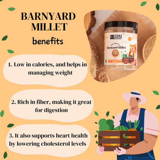 Wholesome Barnyard Millet