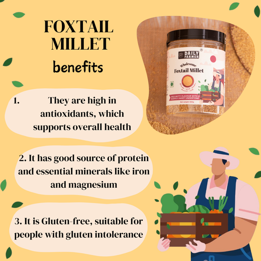 foxtail millet benefits 