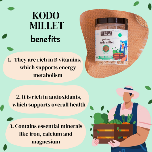 kodo millet benefits 