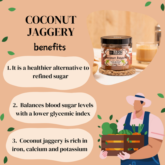 Coconut Jaggery- Natural Sweetener