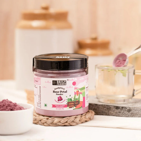 rose petal powder powder 