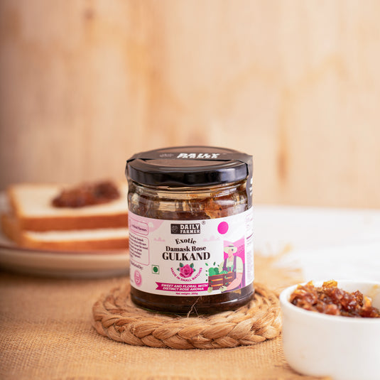 Digestive Combo-Exotic Damask Rose Gulkand and Nutty Gulkand