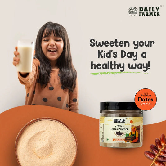 Daily Farmer Baby Combo – Dates Powder, Sprouted Ragi Powder & Banana Powder (200g each)