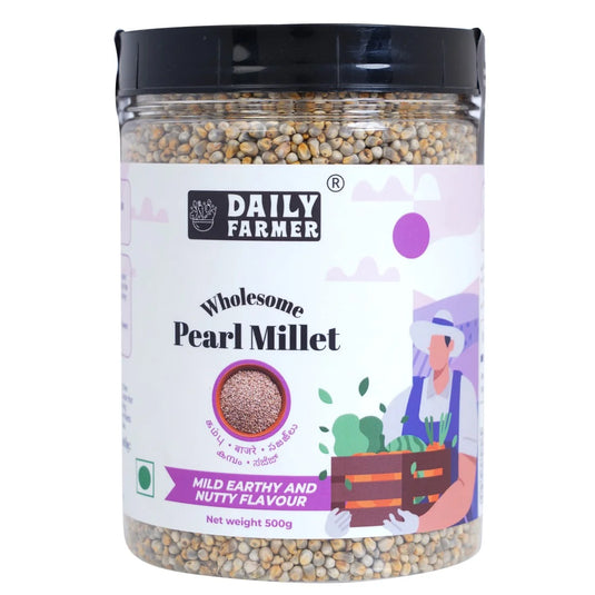 Wholesome Millets Combo 2.5kg (Pack of 5) Little 500g, Kodo 500g, Foxtail 500g, Finger 500g and Pearl 500g