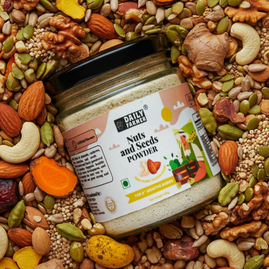 Nuts & Seeds Powder for Babies (8+ Months) – 12 Super Ingredients for Growing Champions 100g