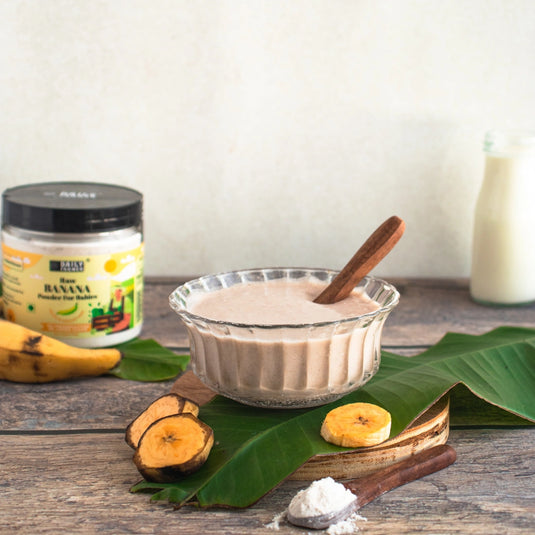 Raw Kerala Banana Powder For Babies | Baby First Foods | Helps in weight Gain