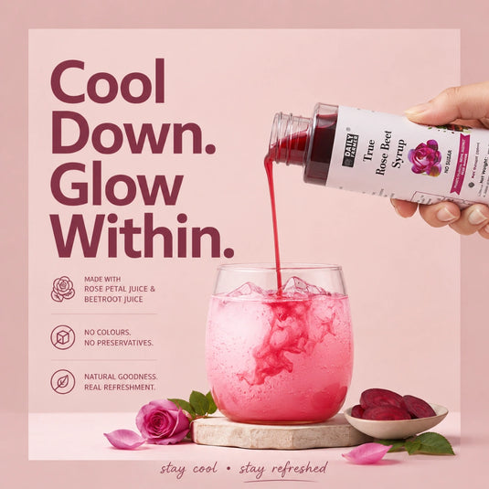 Beat the Heat Combo – True Rose Beet Syrup +  Gulkand 200g