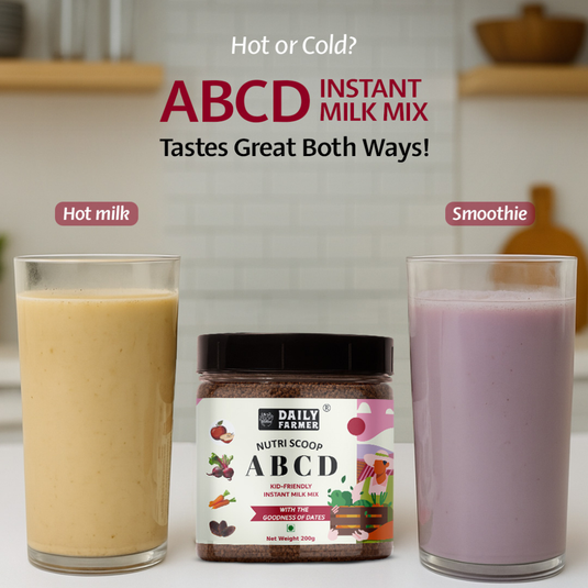 ABCD Nutri Scoop- Milk mix for Kids with Apple, Beetroot, Carrot and Dates | ABC Malt for Kids | Natural & Preservative-Free